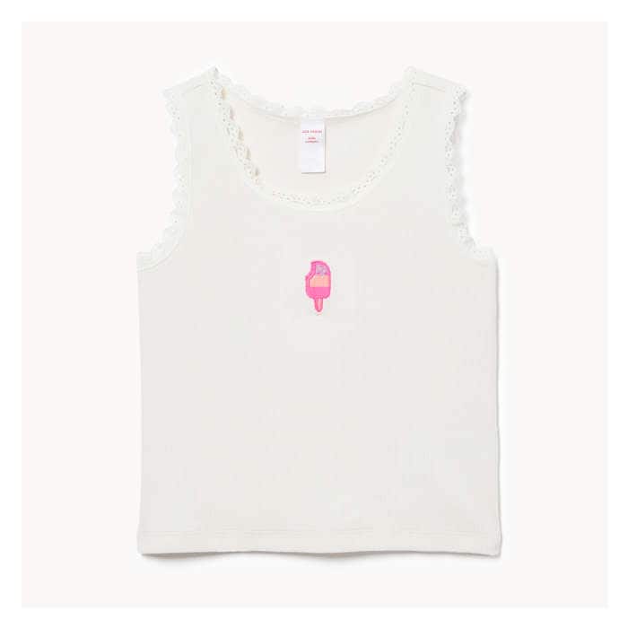 Filles Cami côtelée pour filles